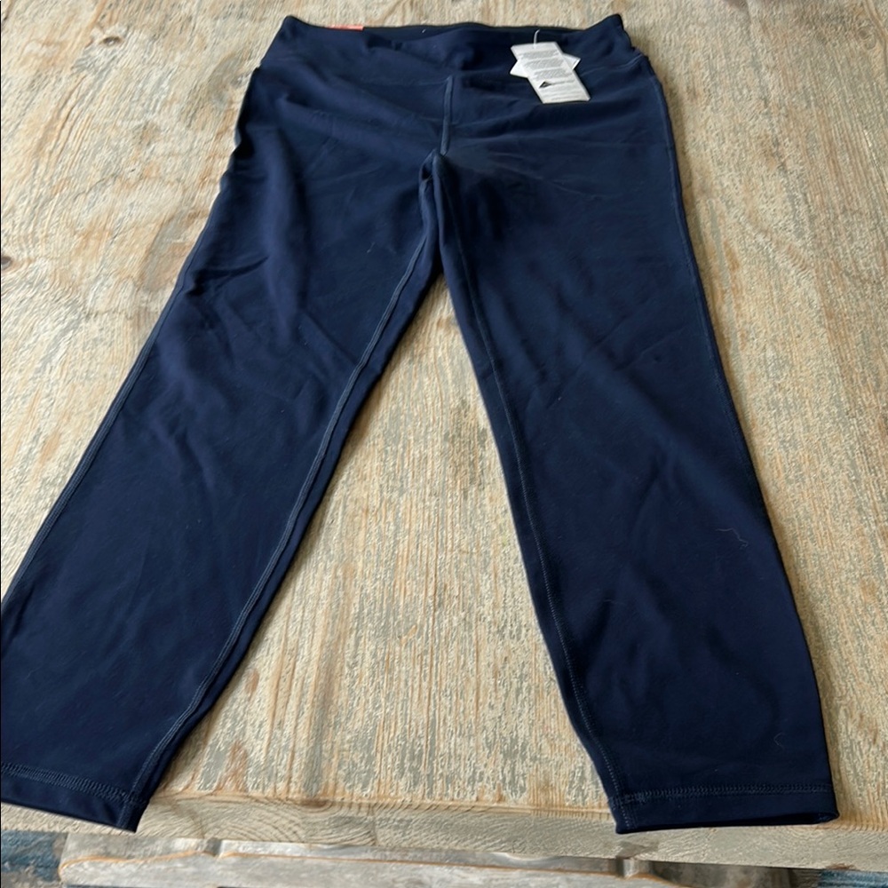 J. Crew Blue Leggings with Slim Tapered Design